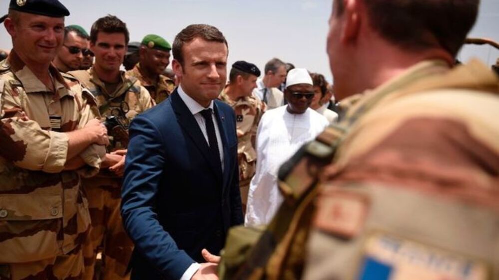 Emmanuel Macron withdraws French troop