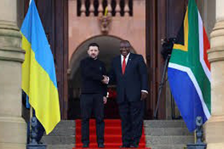 Volodymyr Zelensky’s state visit  - another political dilemma for South Africa